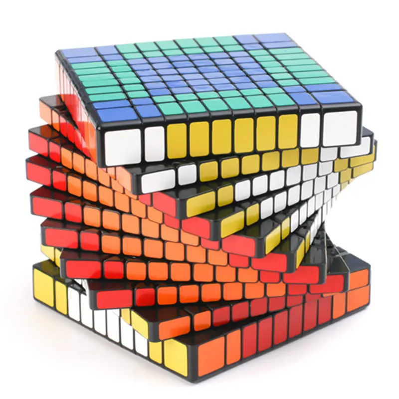 Shengshou 10x10x10 куб волшебный куб головоломка 10 слоев 10x10 волшебный куб cubo подарок образовательные игрушки, Прямая поставка