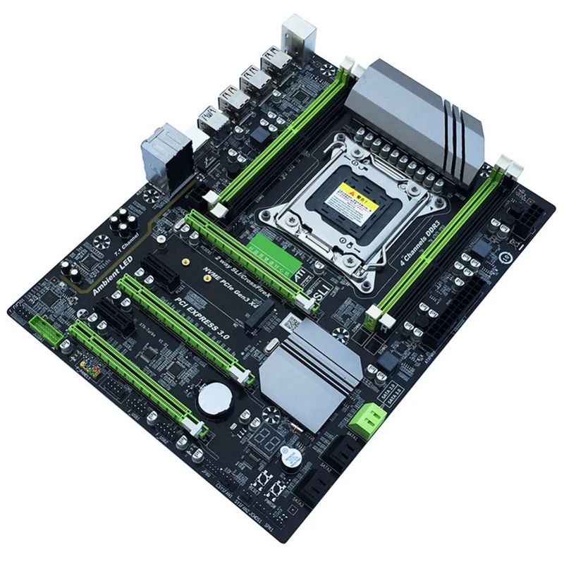 X79T DDR3 настольных ПК материнская плата LGA 2011 Процессор компьютер 2 канала игровые