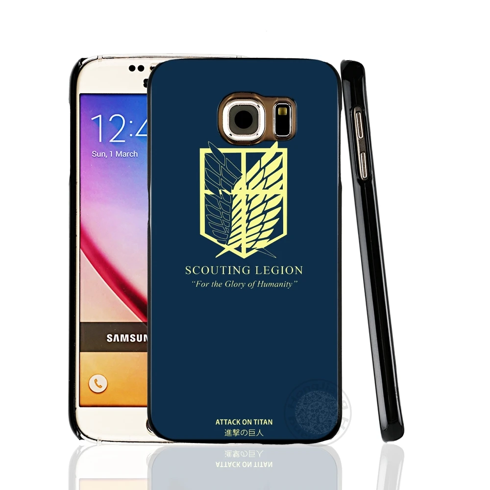 HAMEINUO аниме японский атака на Титанов сотовый телефон чехол для Samsung Galaxy A3 A310 A5 A510 A7