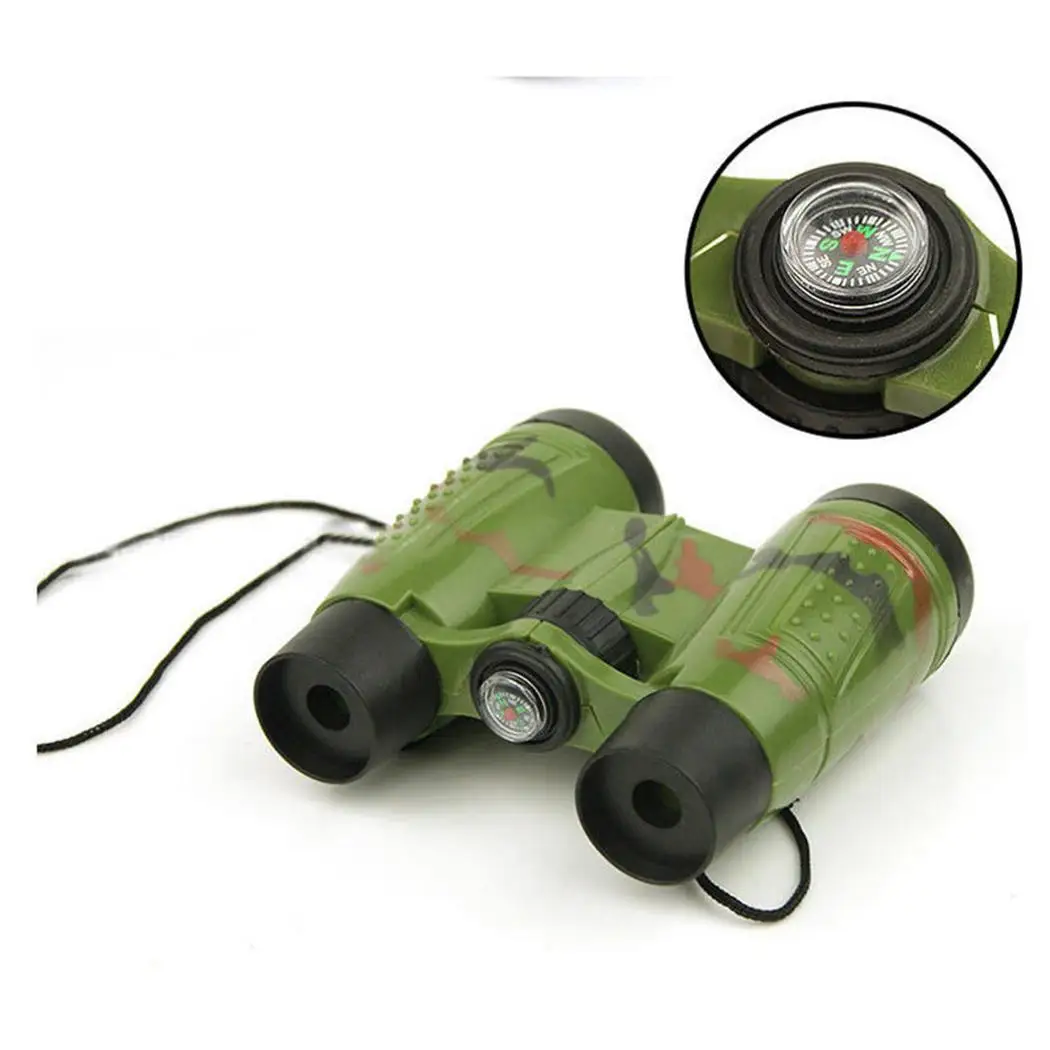 Детский Камуфляжный бинокль телескопы игрушки для детей обучающая игрушка яркая