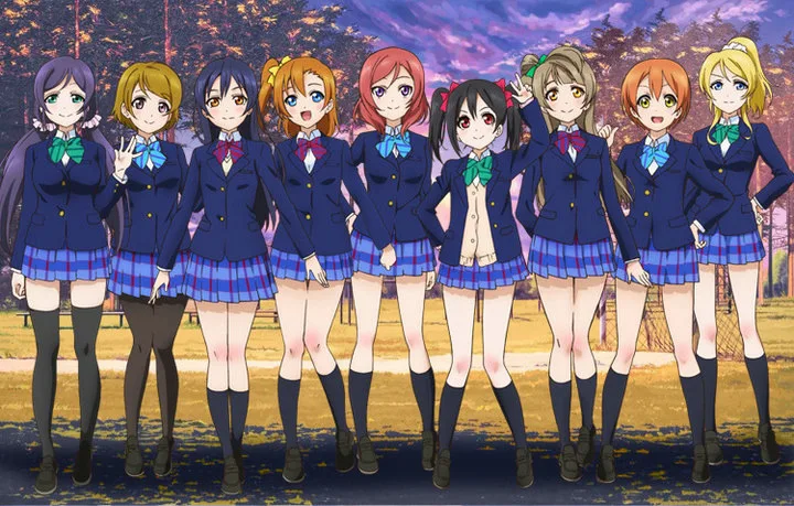 Аниме Love Live Косплей LoveLive школьный Idol Project Униформа всех участников куртка свитер