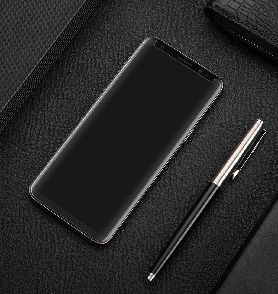 Ультрафиолетовый защитный экран для samsung Note9 8 S8 S9 Plus S10Plus Note 10 Plus из закаленного стекла mate 30 Pro UV Liquid P30 pro