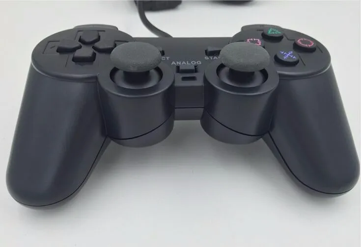 Проводной игровой контроллер для sony PS2 Playstation 2 Joypad Pad проводной геймпад шок длинный кабель джойстик NYGACN NJP205