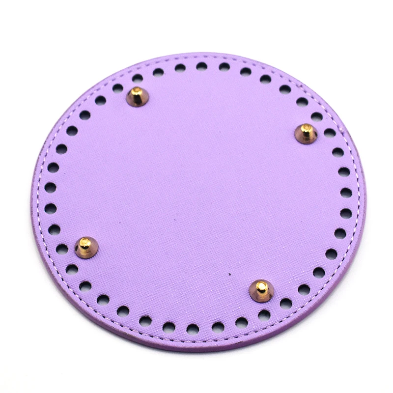 14cm Bag Bottom Round Pad Women Handbag Shoulder Bucket Tray Plate Handmade Stitching Diy Part Accessories KZBT018 | Багаж и сумки