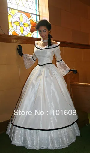 Викторианский готический корсет 1860 S бальное платье в стиле южные войны для