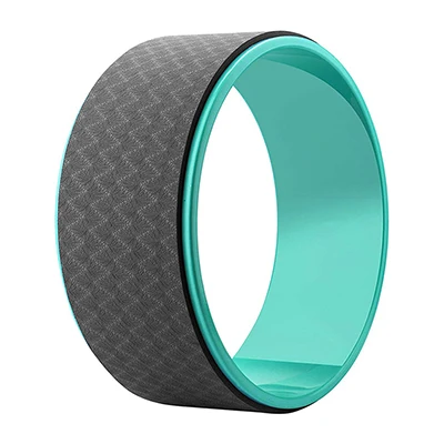 Black Green 30x12 см Сильный Премиум задний ролик для растяжения и улучшения спины идеальный круг для йоги фитнес тренажерный зал инструмент для тренировки - Color: Black Green