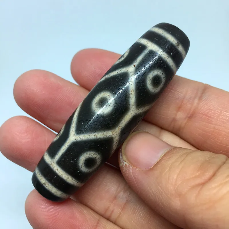 Big Size Powerful Tibetan Dzi Beads Nine Eyes Turtle Back Amulet 16mm*58mm Pendant Great Gifts Bring Good Luck | Украшения и