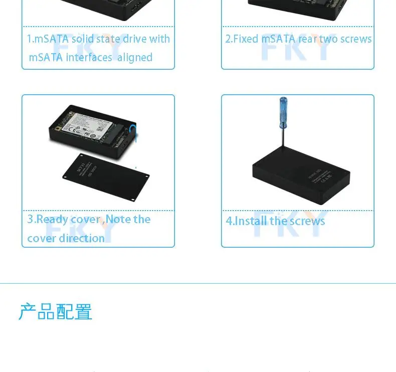 Acasis USB 3.0 SSD Алюминий 1153e чип 5 Гбит 1.8 дюймов msata внешний жесткий диск Корпуса для жёстких дисков Дело Box