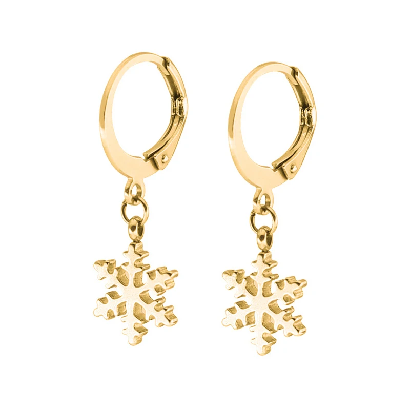G Gold Классические серьги из нержавеющей стали, римское количество, созвездие, Череп, звезда, кулон для женщин, обруч, подарочные украшения для ушей - Окраска металла: G Gold