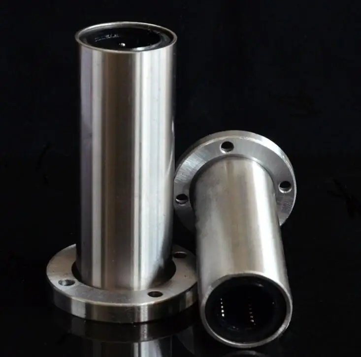 10 шт./лот LMF8LUU 8 мм 8*15*45 Длинный круглый фланец линейный шариковый подшипник