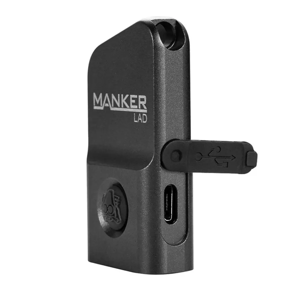 MANKER LAD 230 Люмен USB Перезаряжаемый брелок фонарик с Nichia 219C светодиодный + 2x красная