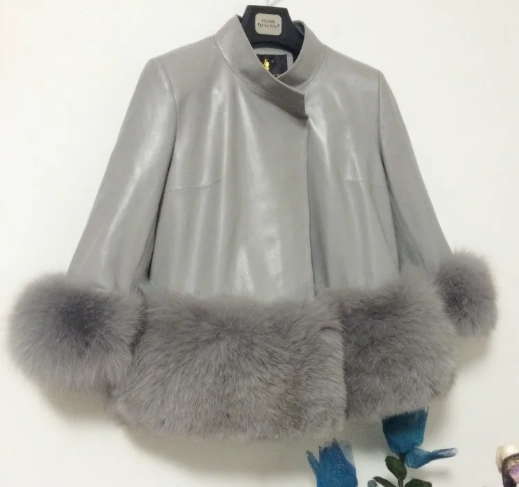 S-3XL размера плюс зимняя новая модная брендовая куртка из искусственного меха лисы женская зимняя короткая куртка зимнее пальто из искусственного меха w1740