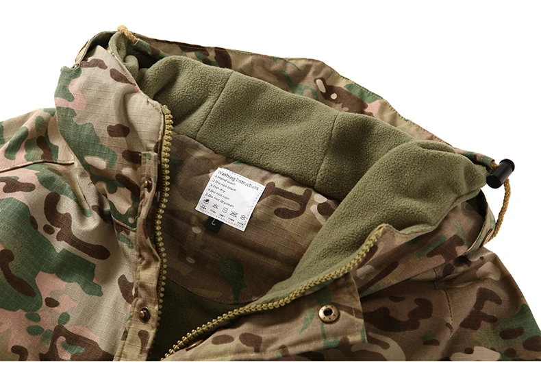 TACVASEN армейская камуфляжная куртка Военная тактическая куртка с капюшоном мужская ветровка зимняя теплая флисовая куртка пальто TD-WHCM-008