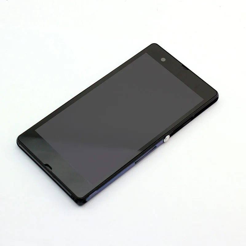 New LCD Touch Screen with Digitizer + Frame Assembly For Sony Xperia Z L36H L36 LT36 C6603 C6602 Black Replacement Part | Мобильные