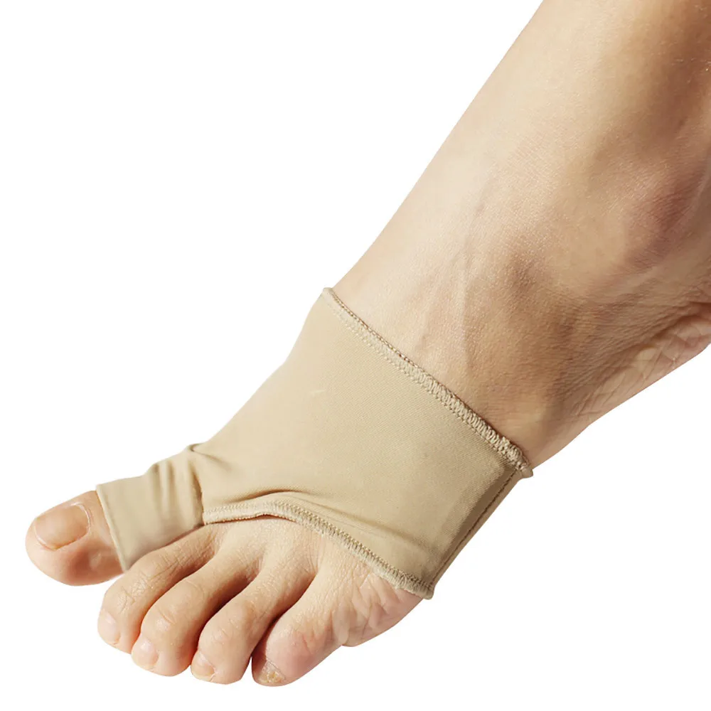 Цвет: желтый Ne Thumb Valgus Подушечка для пальцев ног Hallux рельеф корректирующая накладка защитный рукав 10x8,5 см - Цвет: Цвет: желтый