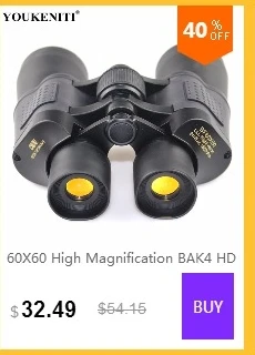 50x60 высокомощный монокулярный телескоп лазерный светильник ночного видения Telescopio BAK4 Prism охотничьи инструменты Spyglass туристический телескопический