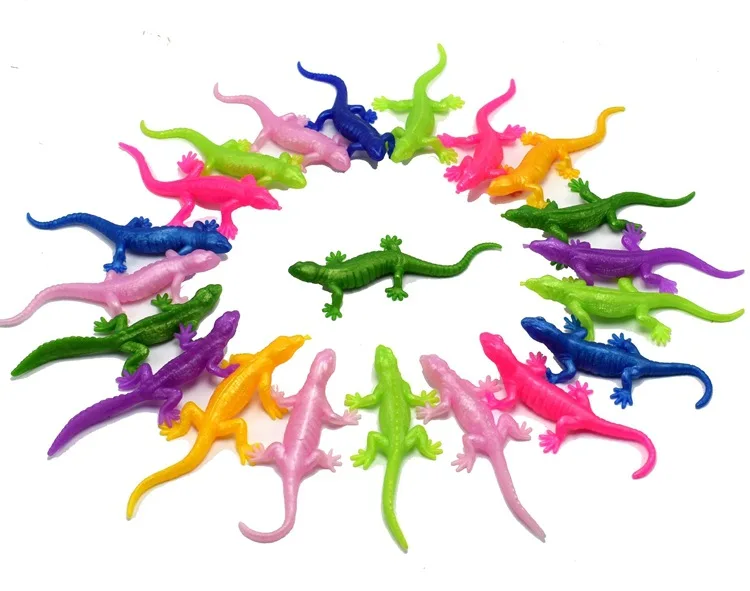 Забавные элементы новизны анти-стресс tdr мягкий животных modelslizard Ящерица Геккон