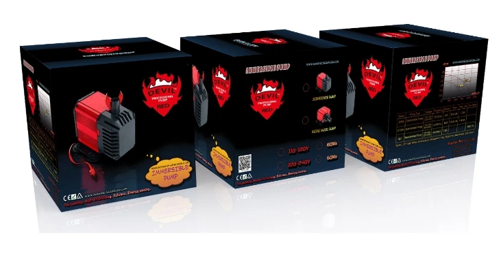 Морской источник red evil насос погружной круг для свежего морского танка aqaurium D900 D2000