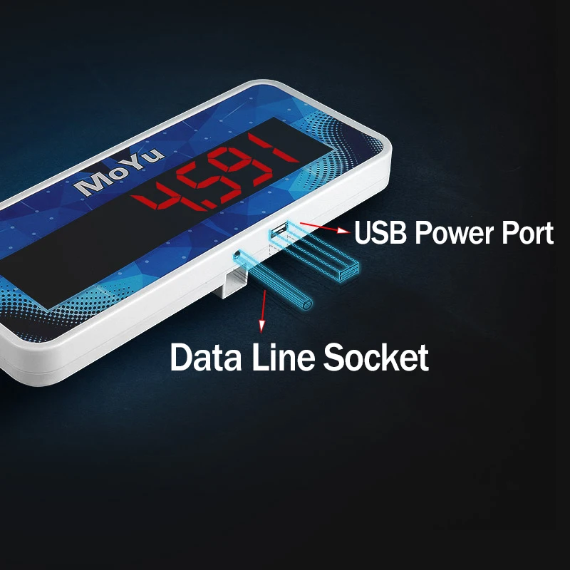 Новый MoYu большой дисплей конкурс таймер прямоугольный с подставкой Professional