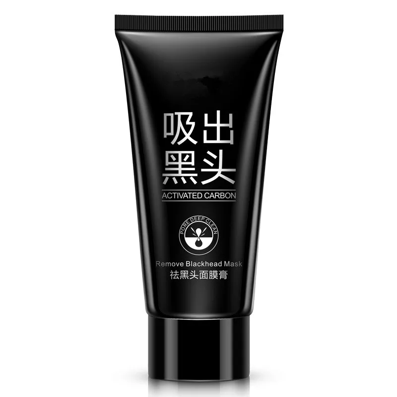 Черная маска для лица лечение акне удаление черных точек на лице пилинг уход за