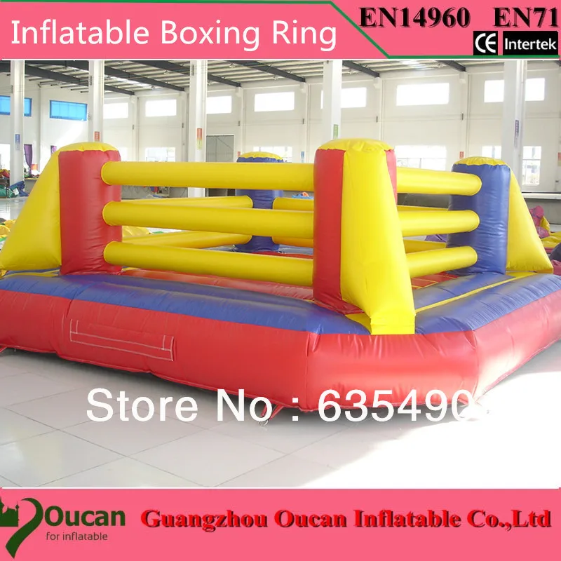 Популярное Надувное боксерское кольцо 6x6 метров надувной батут для бокса |