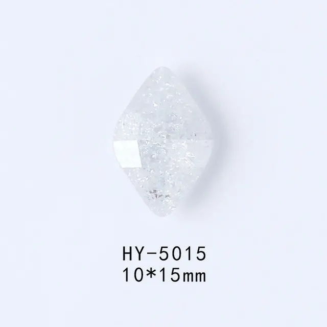 HY5015 10 шт./лот, Ледяной цветок, Роскошные Металлические украшения для ногтей, корона, Стразы для ногтей, жемчужные ногти, части, украшения, аксессуары для ногтей - Цвет: HY5015