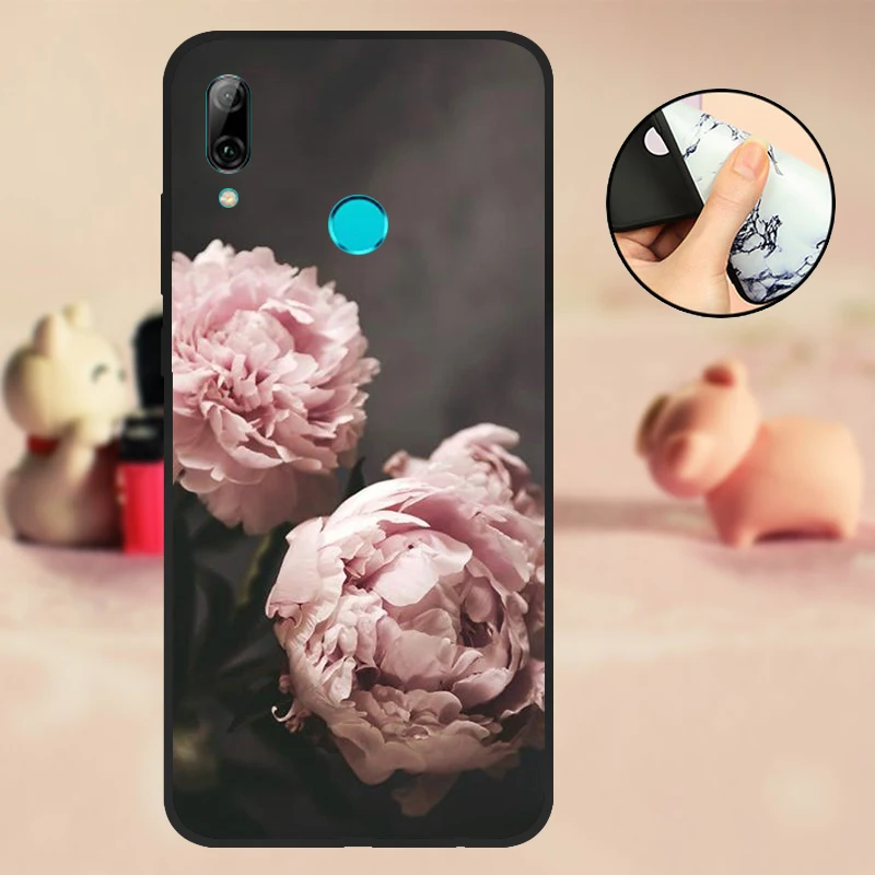 T37 P Smart Coque для huawei PSmart чехол силиконовый черный ТПУ 6," для huawei P Smart Чехол для мобильного телефона мягкий - Цвет: T37