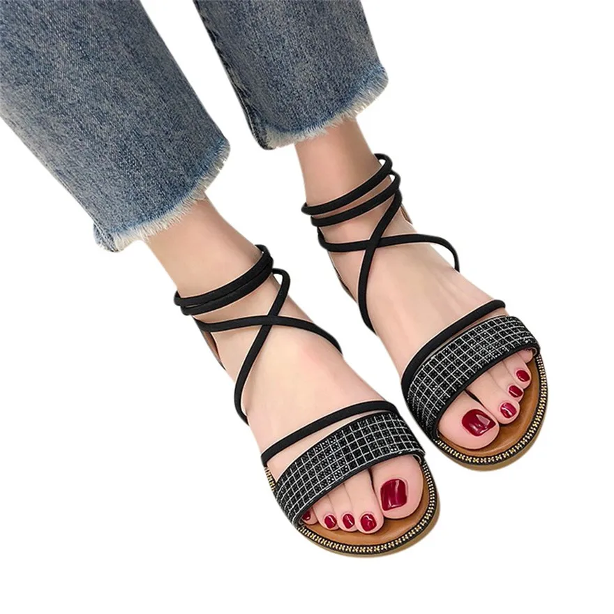 SAGACE/обувь женские босоножки в сдержанном стиле с закрытым носком и яркими