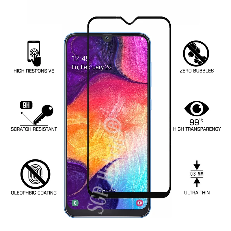 Защитное стекло закаленное 6D для задней камеры A50 Samsung A 50 A70 A10 A30 | Мобильные
