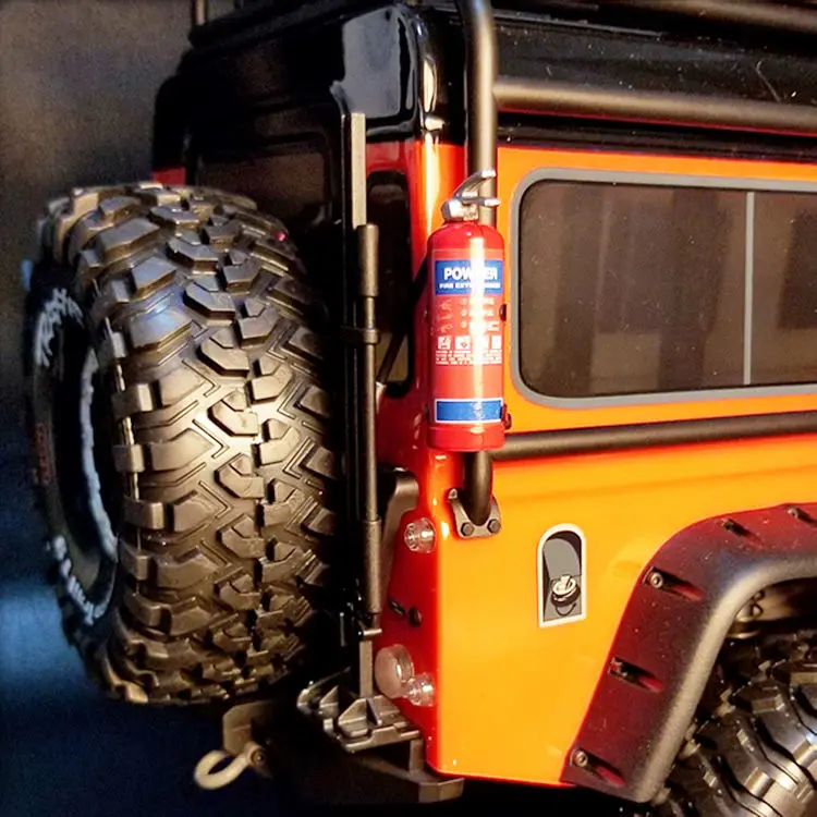 Огнетушитель красный 47 мм с металлическим креплением аксессуары для 1/10 Axial SCX10 90048