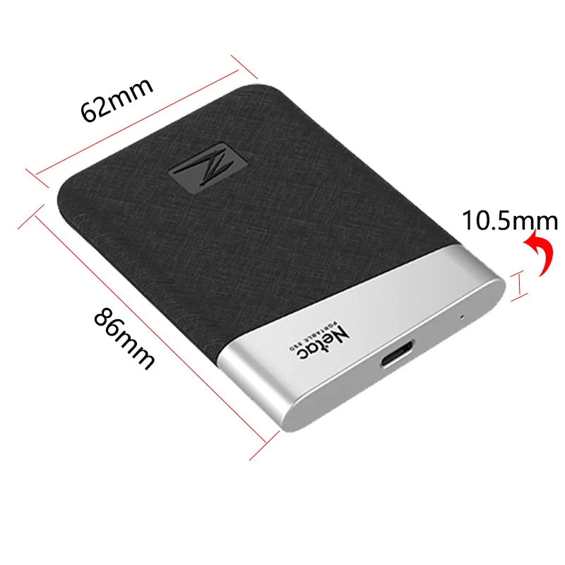 Внешний ssd накопитель Netac Z6 hhd USB 3 1 240/480/960 ГБ|Внешние SSD| |