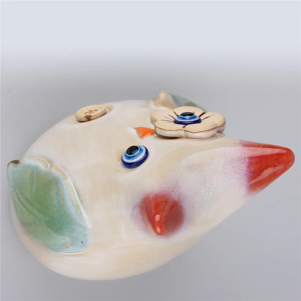 Керамические поделки творческие украшения для дома 2 шт. птицы с цветком