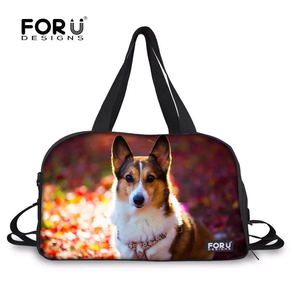 FORUDESIGNS/спортивная сумка для занятий йогой женщин фитнеса Kawaii Шиба собаки принт с