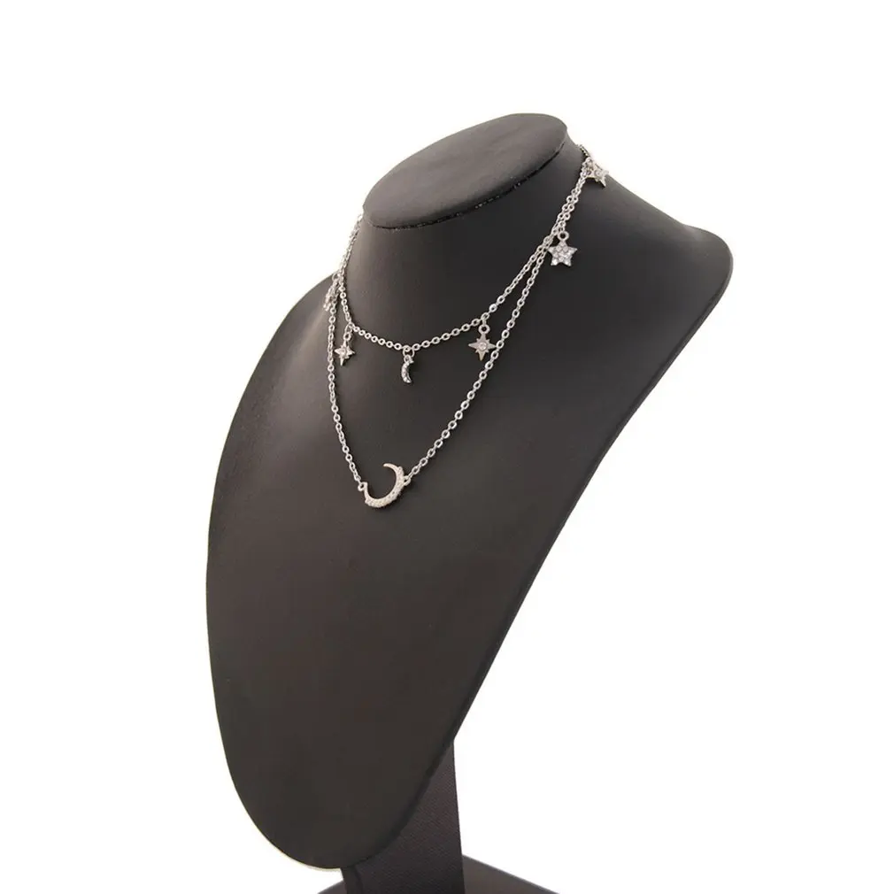 Богемное многослойное колье кулон Цепочки и ожерелья s для Для женщин Золотой