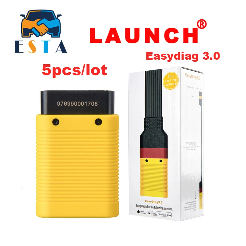 Easydiag x431LAUNCH EasyDiag 3 0 сканер obd2 инструмент диагностики для Android/IOS OBDII Bluetooth лучше чем