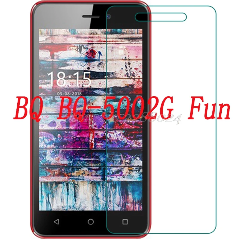 Закаленное стекло 9H для смартфона BQ 5002G Fun Взрывозащищенная защитная пленка