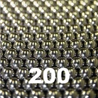 6,35 мм шарики из нержавеющей стали для охотничьей рогатки карманные Стропы 200 шт.лот диаметр