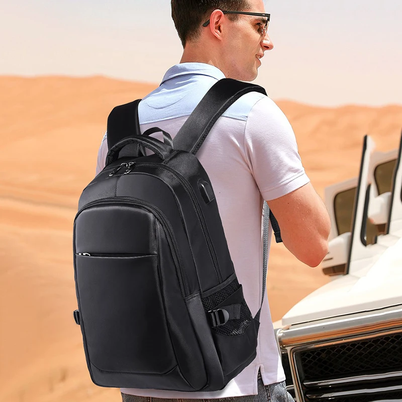 Boshikang 15.6 Inch Men USB Charging Business Backpacks Waterproof Laptop Schoolbags Male Brand Luxury Backpack | Багаж и сумки
