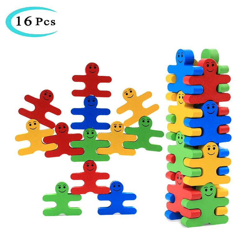 Детская деревянная доска для балансировки блоки балансировка образовательные