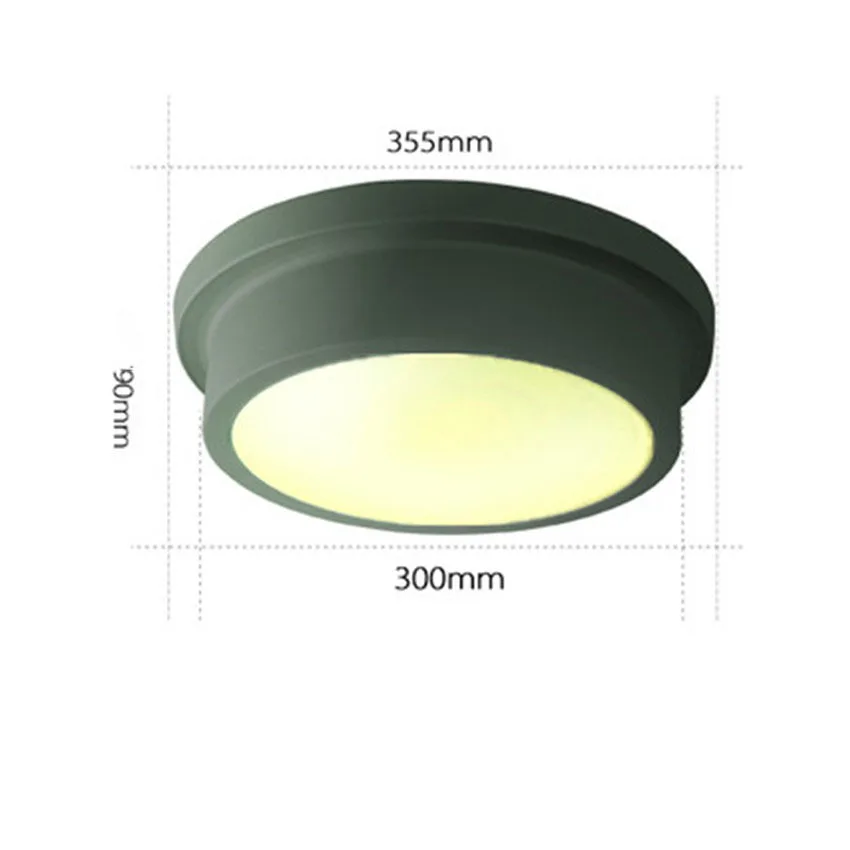 

Post-Modern Colourful Led Ceiling Lamps for Living Room Bedroom Corridor Balcony Nordic Ceiling Lights Indoor Lighting Fixtures