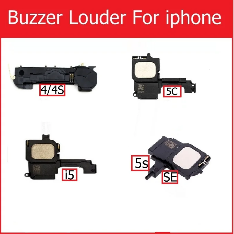 

Новый громкоговоритель и звонок для iPhone 4, 5, 5, 5, 6, 5c, SE, 6, Громкий динамик для iphone 5, 6, зуммер, громкий динамик, сменные детали