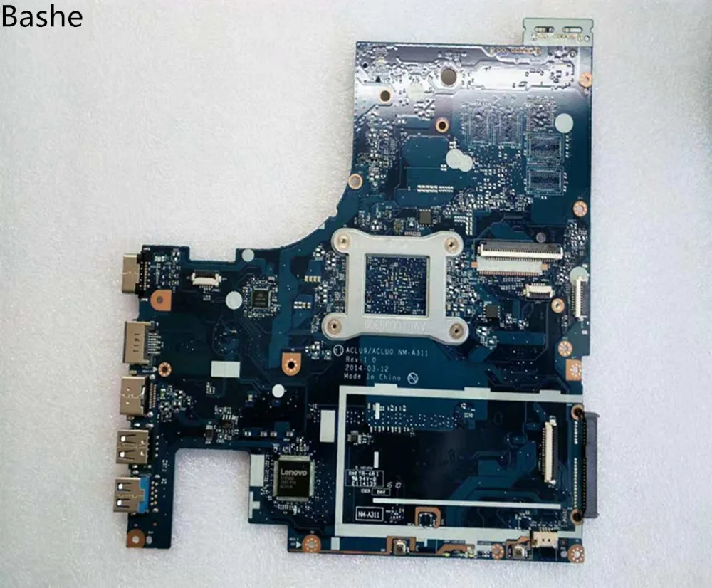 Абсолютно новая материнская плата для ноутбука aclu9/NM-aclu0 A311, ноутбук lenovo с процессором n2840 G50-30(тест Intel cpu
