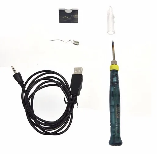 Горячая Распродажа портативный паяльник с питанием от USB 5 в 8 Вт долговечный