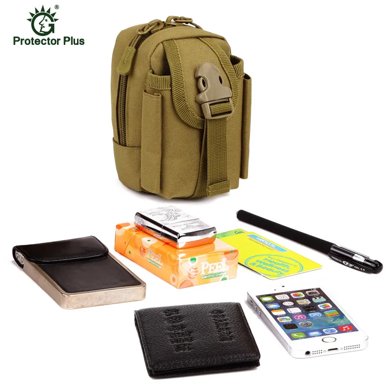 Mini Waist Bag Camouflage Nylon Molle Pouch Mobile Phone Package Military Climb Army Attached Packs A32