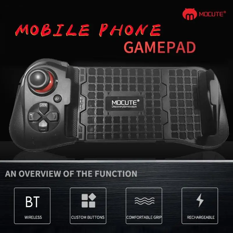 Mocute 058 беспроводной Bluetooth геймпад игровой контроллер VR Телескопический для Android iPhone Pubg игровой Телескопический джойстик