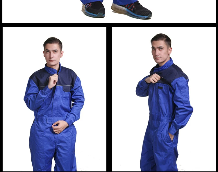 Men cotton coverall workwear suit mining work wear overalls Plus Size mechanic carpenter repairman Siamese overalls 2019New