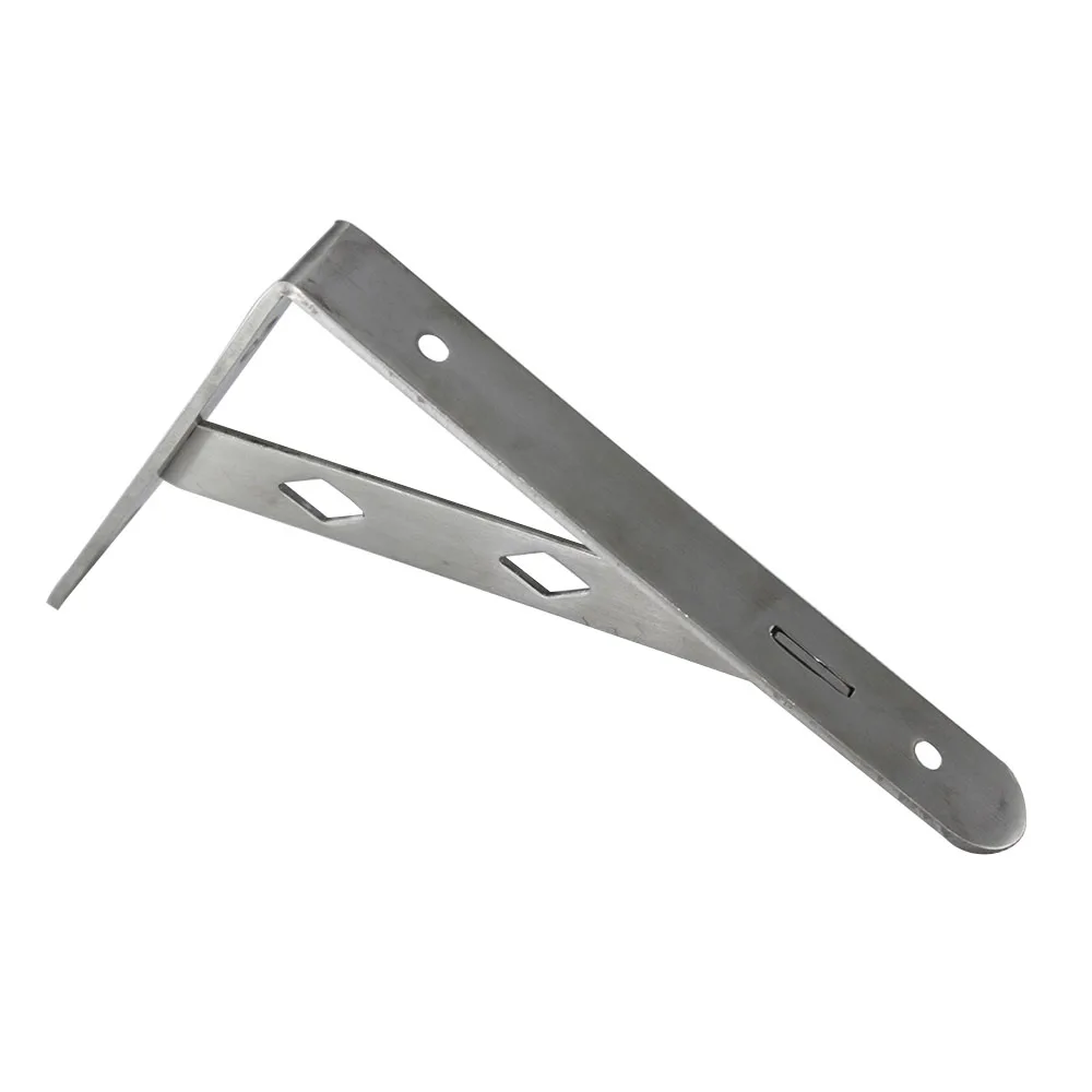 8 Inch 200x130mm Stainless Steel Triangle Shelf Bracket 20mm Width 8&quot Removable Support Furniture Brackets | Обустройство дома