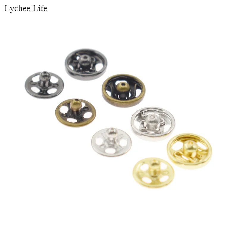 Lychee Life DIY кукольная одежда мини металлическая пряжка невидимая оснастка боты Кукла Одежда Швейные аксессуары ручной работы