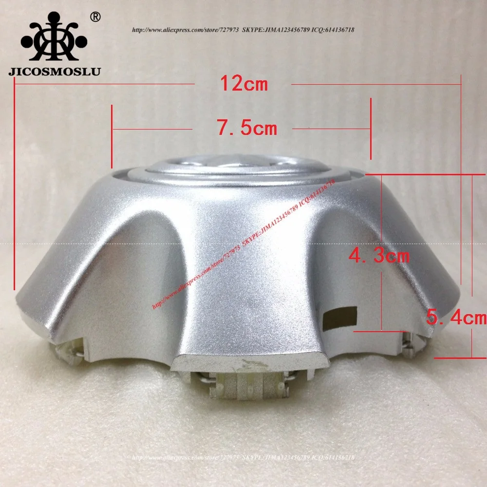 JICOSMOSLU: колпачки для центра колес GWM GREAT WALL HOVER HAVAL H3 H5 WINGLE, SAILOR, 3102103-K01-B1, B021ES-2, 3102103K01B1, B021ES2 4 шт