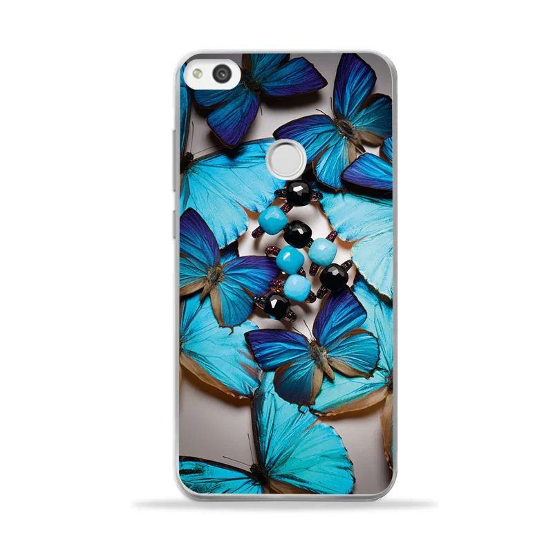 Модный чехол для телефона Huawei Mate 20 Lite Pro Y5 Y6 II Nova 2 P10 Plus P8 P9 2017 Honor 9 6A p10 lite бабочка |